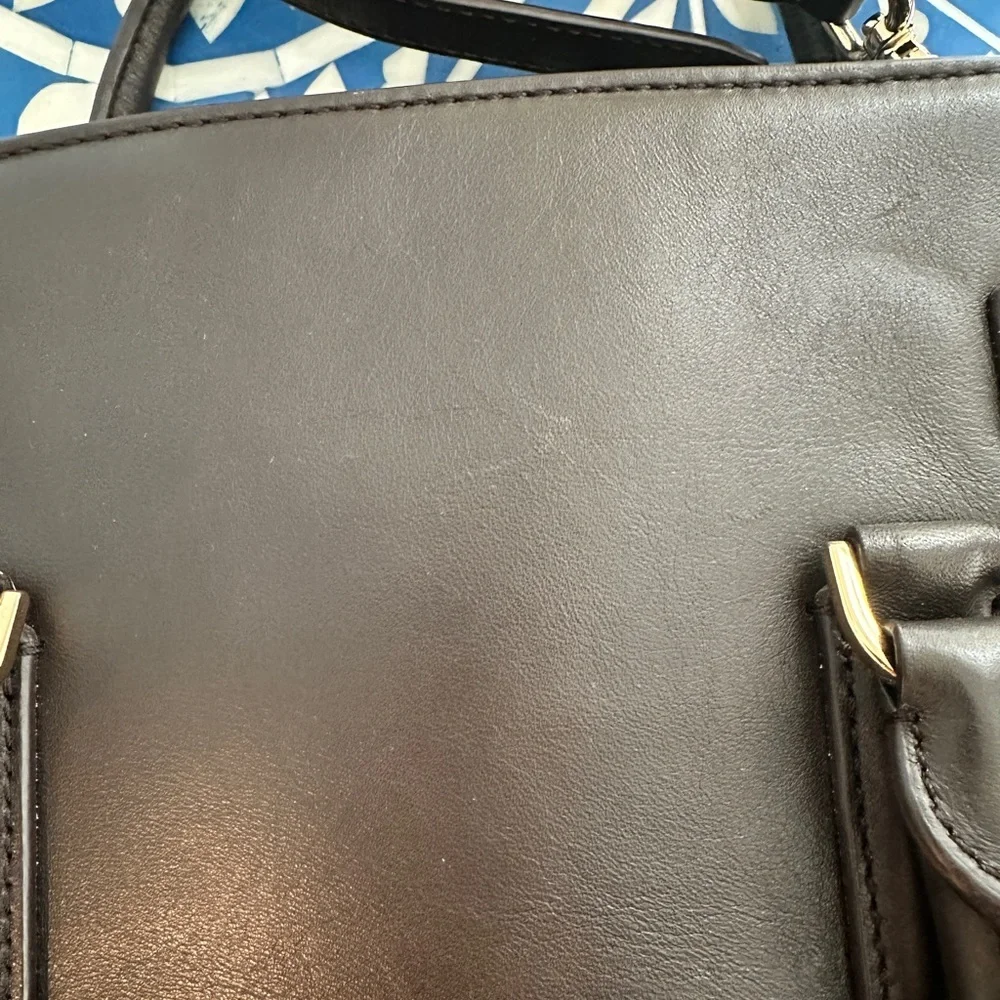 Michael Kors Hamilton Leopard Calf Hair and Suede Handbag - Picture 6 of 10